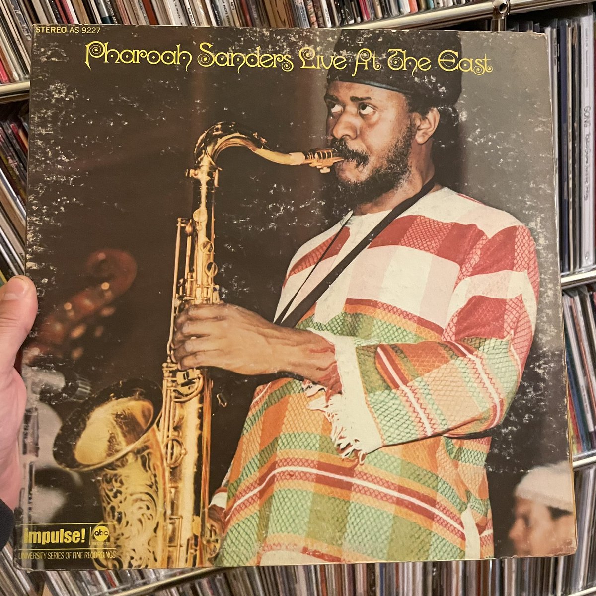 #NowPlaying Pharoah Sanders - Live At The East (Impulse!, US 1972).

Saturday night prayer 🖤

#PharoahSanders #ImpulseRecords