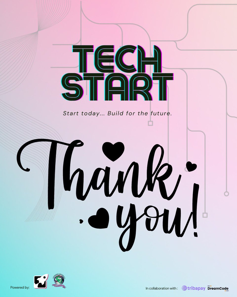 Happy to have had you at #TechStartCU