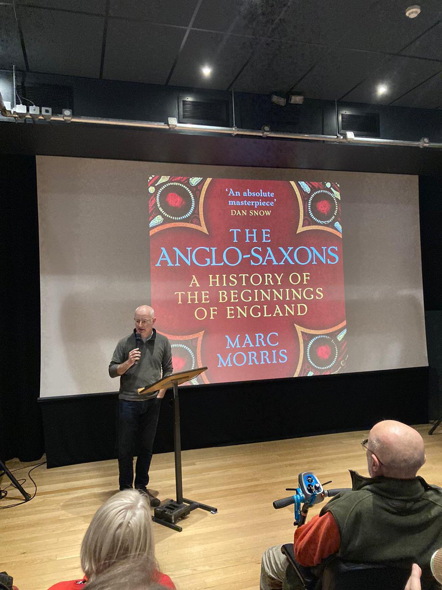bailhill's tweet photo. Superb talk &amp; signing by Marc Morris @Longshanks1307 #TheAngloSaxons @PenguinUKBooks @StrodeCollege @StrodeCollege &amp; a lovely chap as well! https://t.co/2tlW89eqJ1