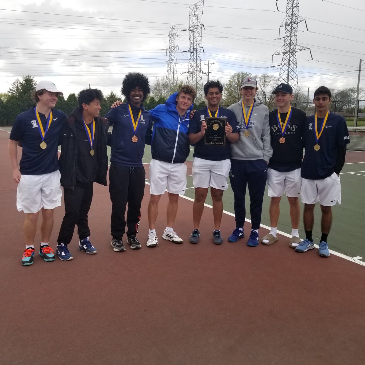 Congratulations to the Varsity for bringing home 1st Place at the Joliet Invite - back to back champions! #WeAreLemont
