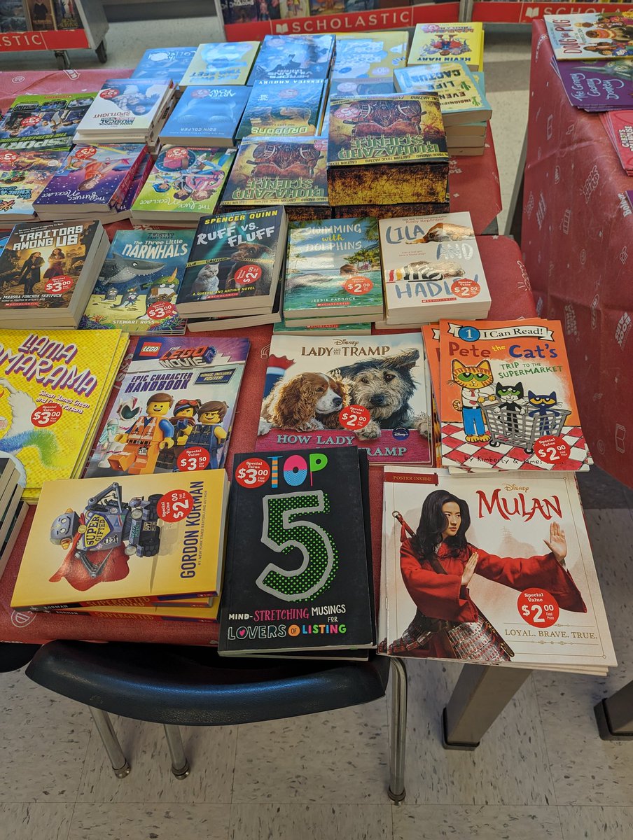 Scholastic Book Fair begins 10/29