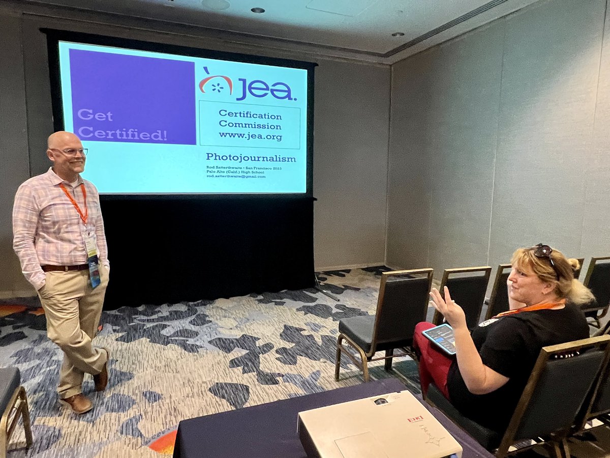 Julia Satterthwaite, MJE tweet media