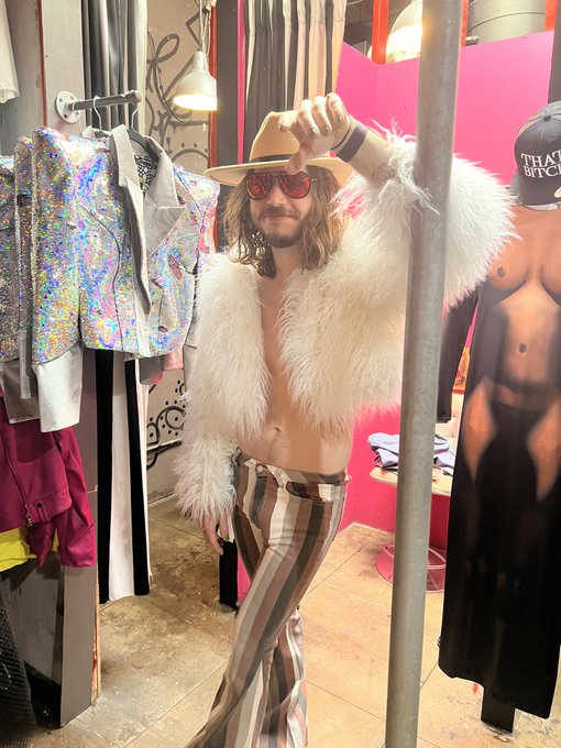 Went into a shop and was cornered into being styled by the owner. I do want the pants real fucking bad