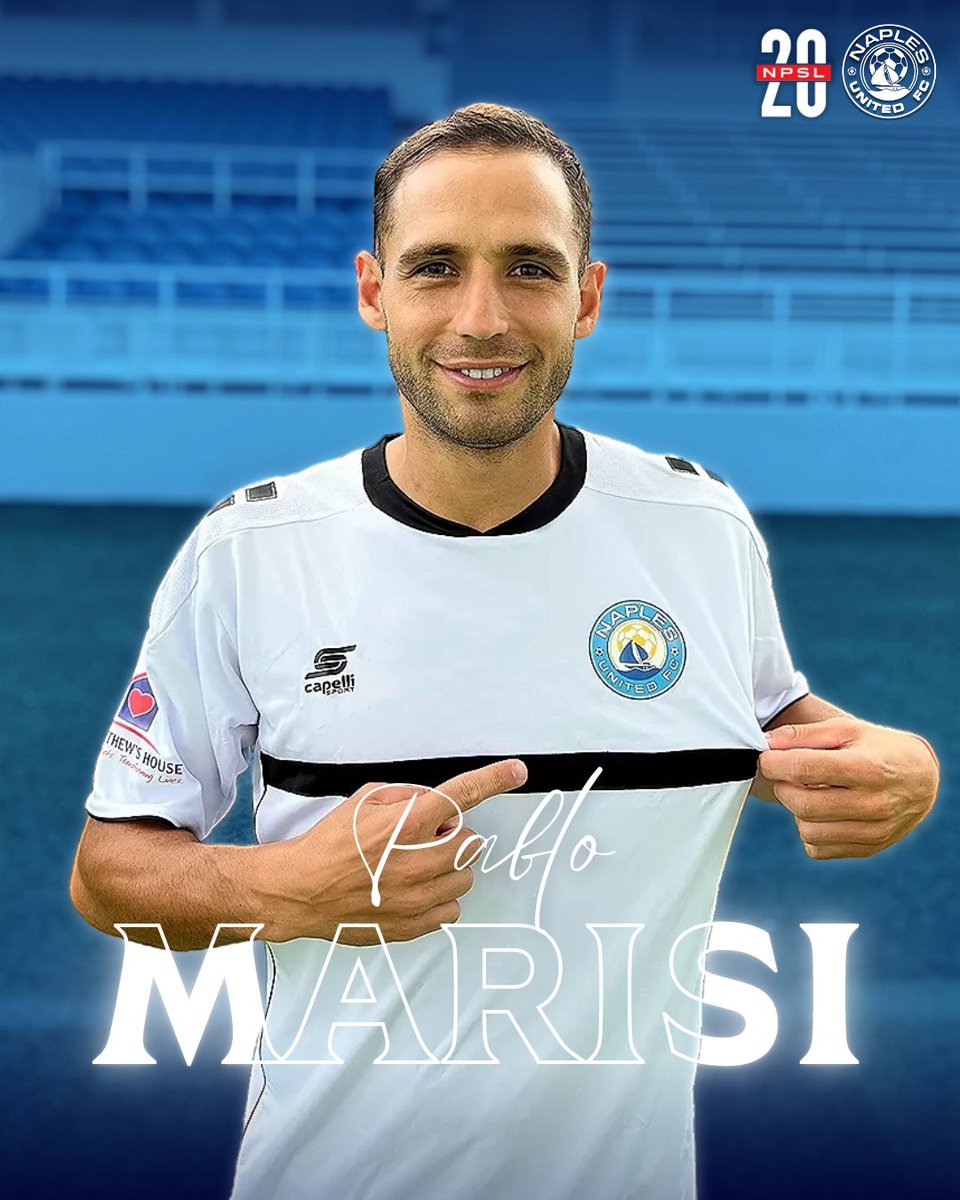⭐️ 𝐖𝐞𝐥𝐜𝐨𝐦𝐞 𝐛𝐚𝐜𝐤, <a href="/PabloMarisi/">Pᴀʙʟᴏ Mᴀʀɪsɪ ⚽️</a> ⭐️
The 2023 <a href="/NPSLSoccer/">National Premier Soccer League (NPSL)</a> Season is coming.. 𝑳𝒆𝒕'𝒔 𝒈𝒐 𝑵𝒂𝒑𝒍𝒆𝒔! 💙⚽️✨
•
#WeAreNaples 💙 #OneTeamOneCity