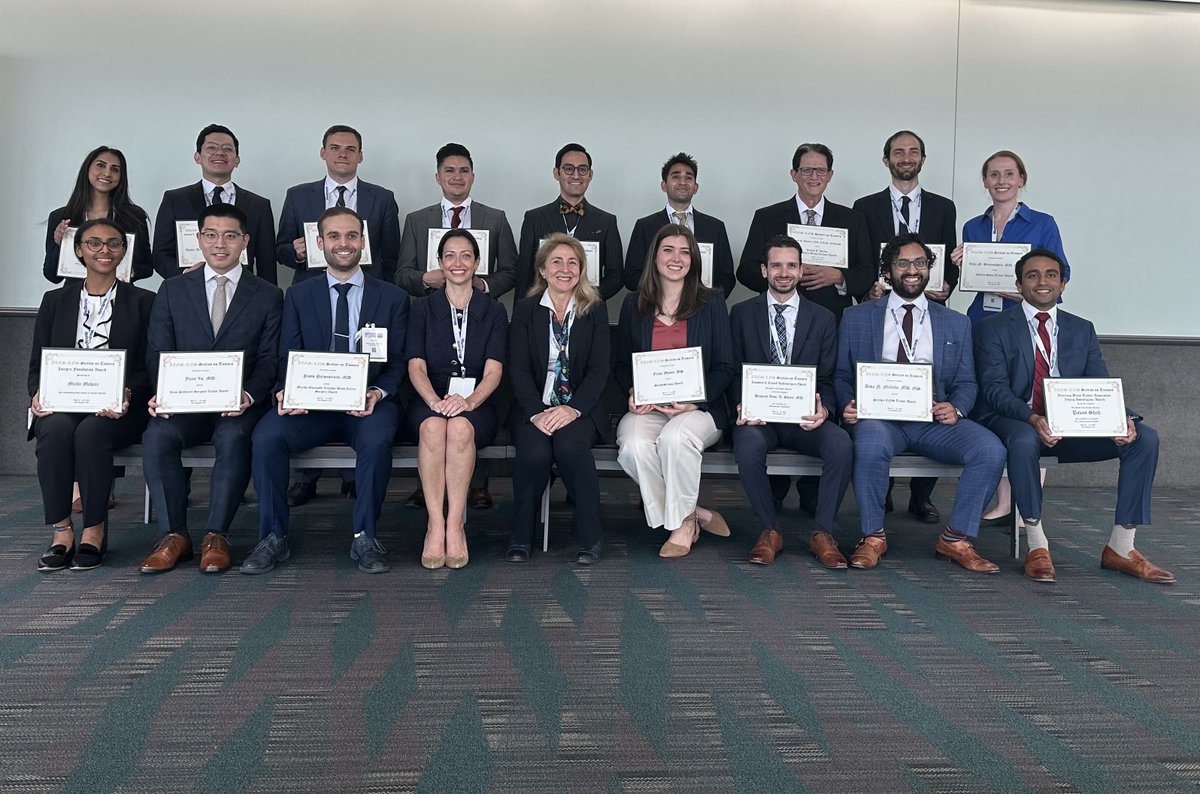 Celebrating the <a href="/TumorSection/">Section on Tumors</a> awardees for the year! #AANS2023 #neurosurgery