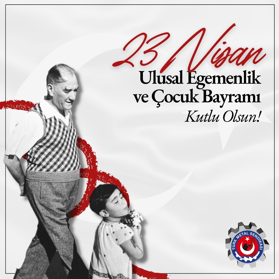 TurkMetalSen's tweet photo. 23 Nisan Ulusal Egemenlik ve Çocuk Bayramımız kutlu olsun.

Detaylar için; https://t.co/fjDyQSZxaE https://t.co/6bySq4LKBN