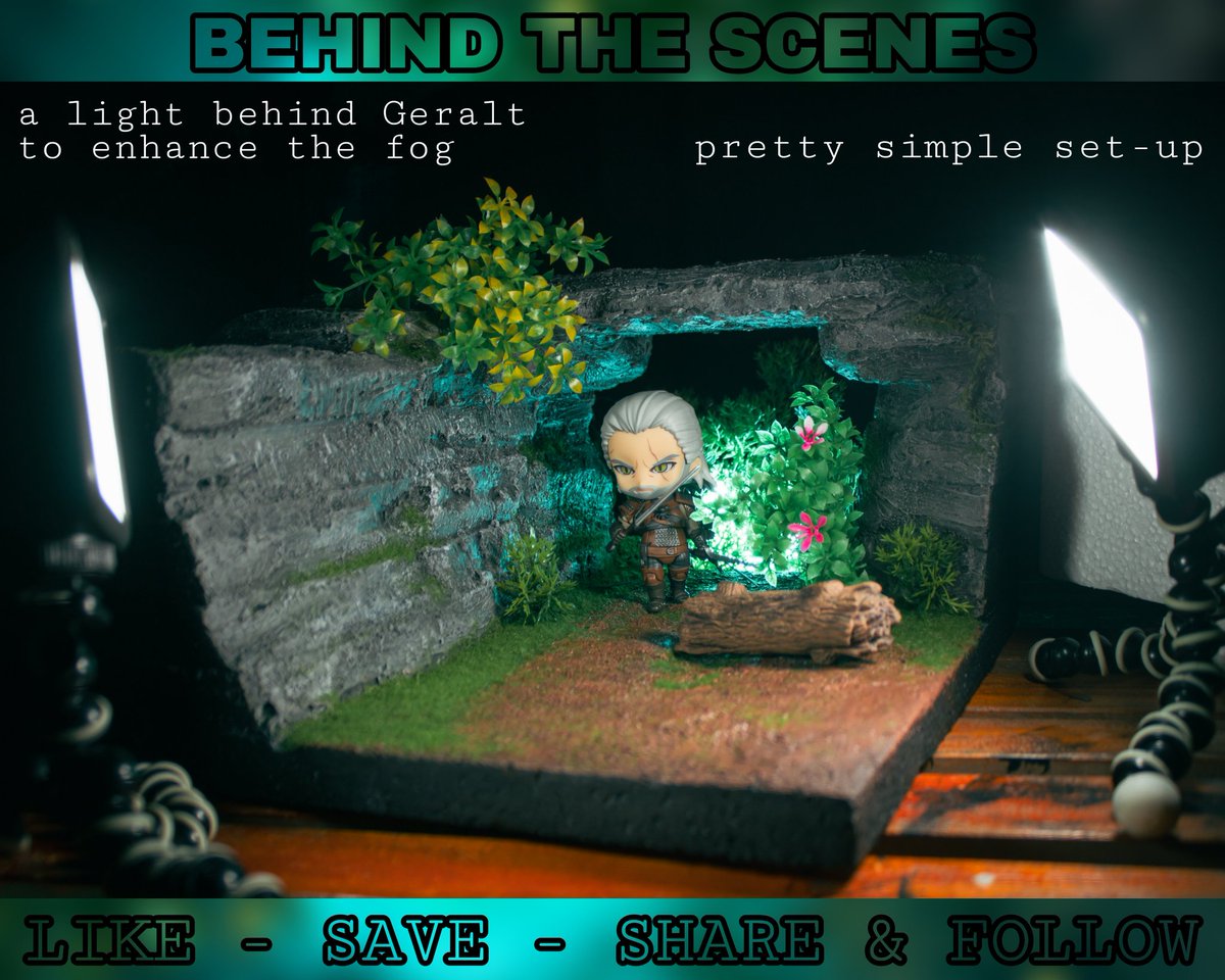 Swordoroid's tweet photo. Behind The Scenes 🍃🔥 https://t.co/7SZNQVWQwn