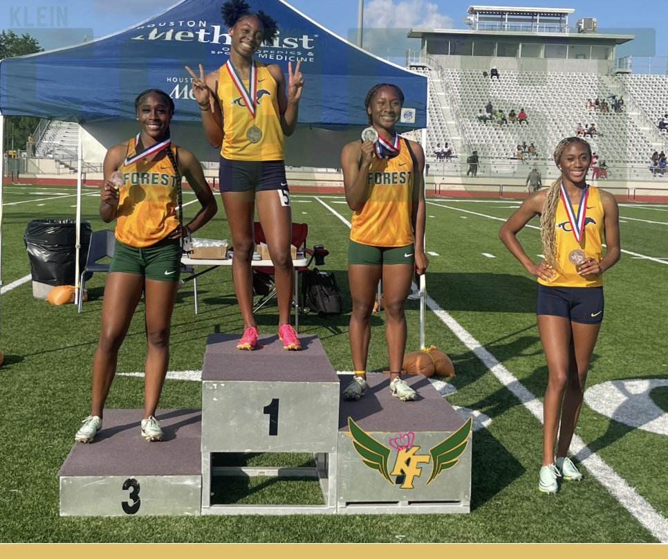 kftrackgirls's tweet photo. Congratulations to the 2023 Area 15/16 100m Runner-Up & 3rd Place Finisher, @AviaJones05_ & @therealCC22, @kftrackgirls !! Way to take care of business!! Region II 6A Championships in Waco..."We Comin'..."
#KFBAMN23
#BackIIBusiness
#FTF
In It To Win It All๐ https://t.co/zeLxKHkMMF