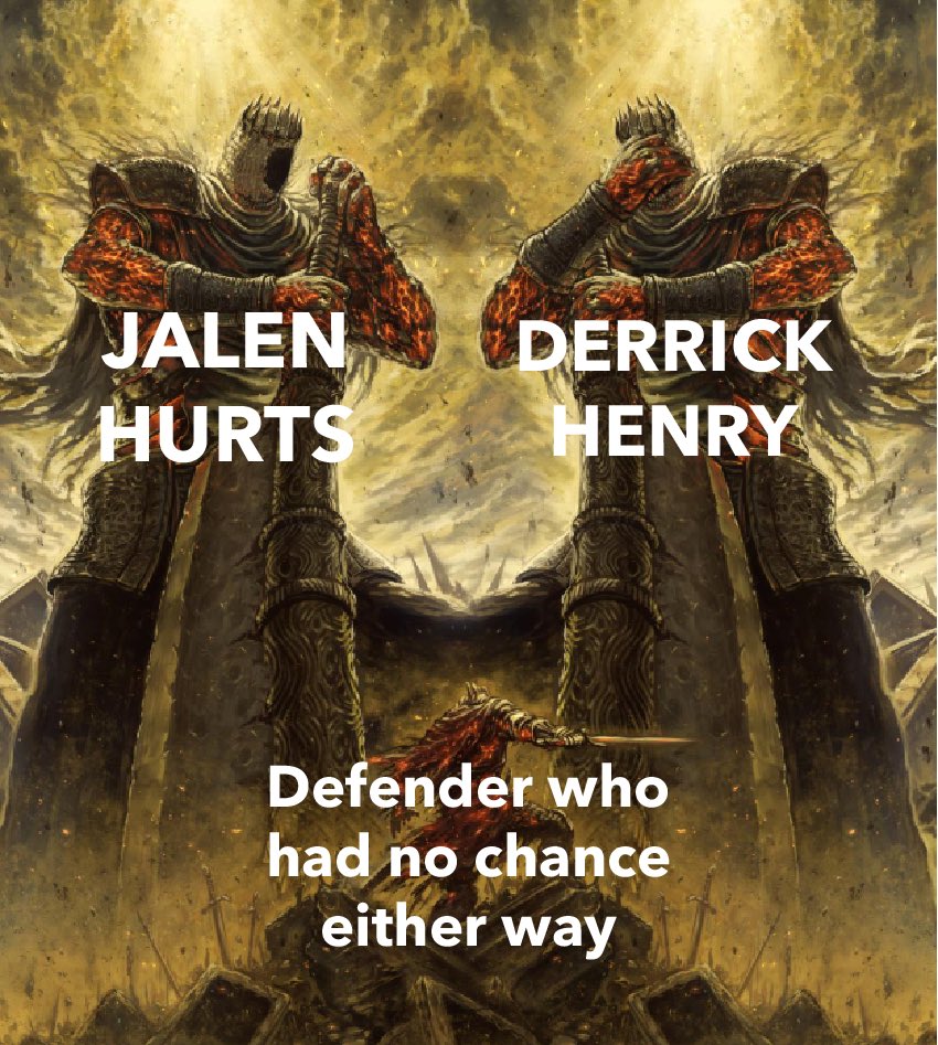 PHLEaglesNation's tweet photo. That Hurts x Henry Read Option would be DEADLY. https://t.co/vL3vuBx2Ys