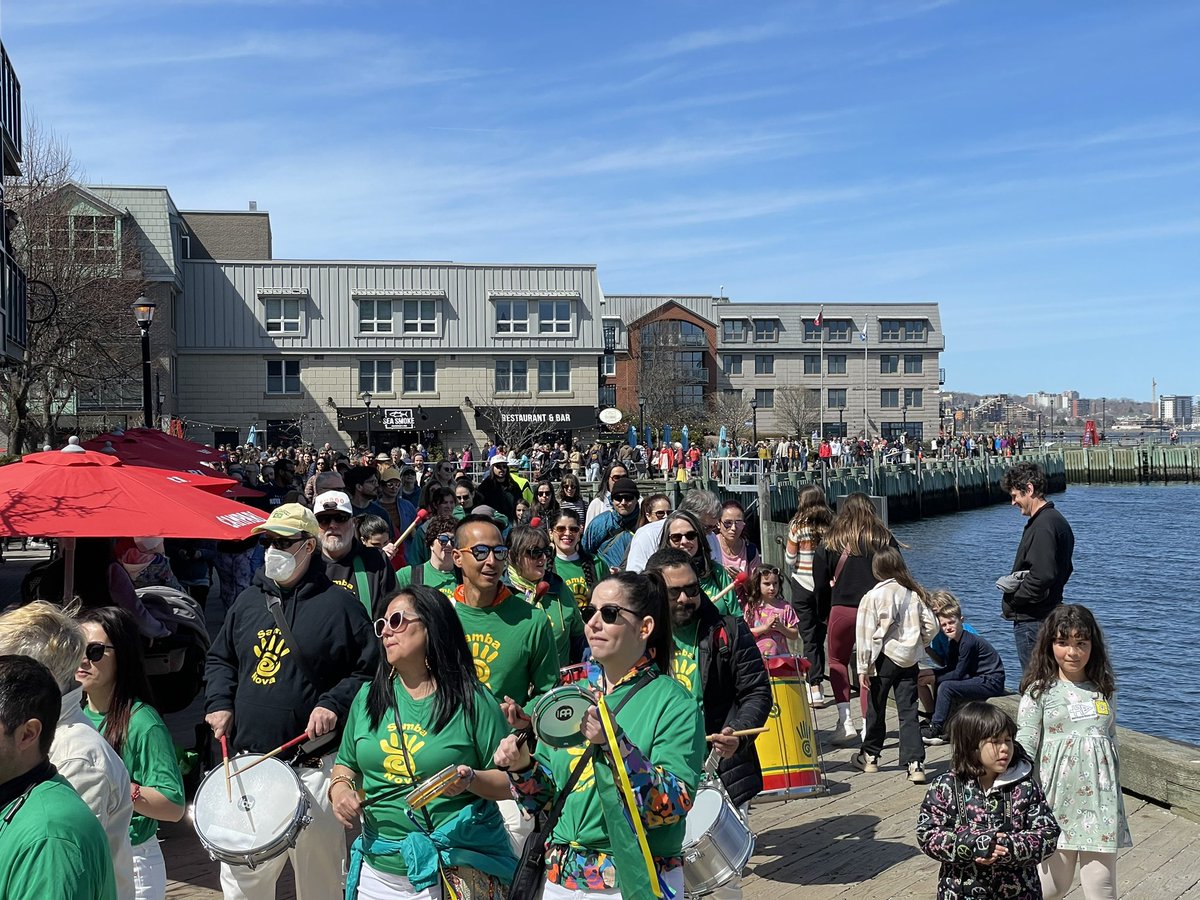 EACwilderness's tweet photo. That’s a wrap. What a great day &amp; a huge turnout for the People’s Parade for Life on Earth  in #Halifax #NovaScotia on #EarthDay2023. #nspoli https://t.co/m4UhKoCZYi