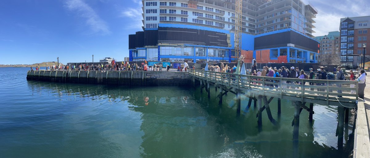 EACwilderness's tweet photo. That’s a wrap. What a great day &amp; a huge turnout for the People’s Parade for Life on Earth  in #Halifax #NovaScotia on #EarthDay2023. #nspoli https://t.co/m4UhKoCZYi