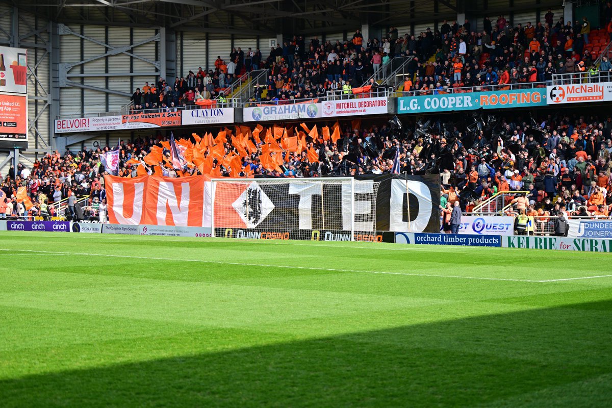 Massive 3 points at home!! Big thank you to the supporters 🟠⚫️👊🏽 #DundeeUnited