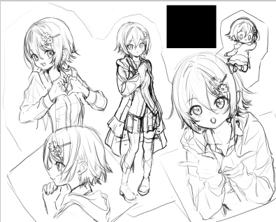 筆慣らしも兼ねてたら描きすぎちゃった…
まぁいいか!!!!塗りを簡易にすれば値段のバランス取れるよね! 
