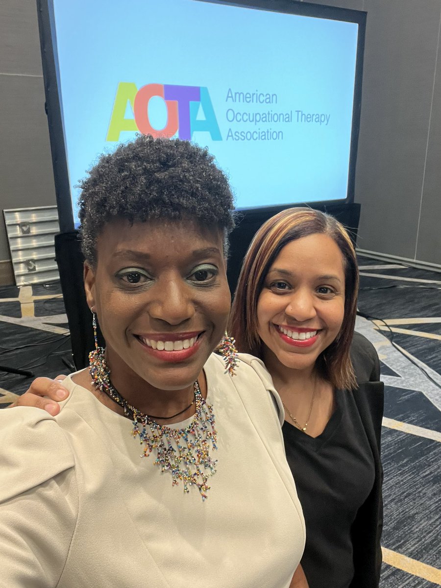 KalimahOT's tweet photo. Great keynote at the international breakfast by @drdouglene today @AOTAInc #evolveOT https://t.co/70wk2AiCq7