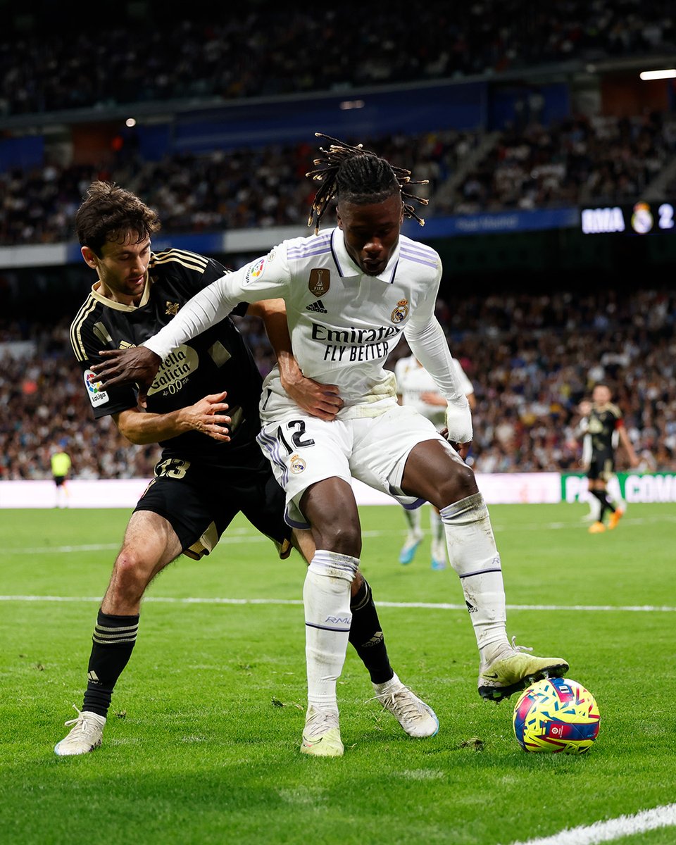 realmadrid's tweet photo. 😍 Yo ya no tengo palabras para definir a @Camavinga... https://t.co/7CmRsRBvLv