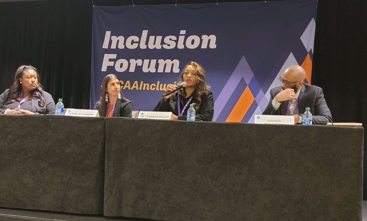 CiaaSwas's tweet photo. Day 2️⃣: 2023 NCAA Inclusion Forum-How do you support DEI on your campus as a FAR, ADID, and SWA?  Today, we share how we move the DEI needle on our campuses.  #NCAAInclusion #TitleIXAt50 #Access #Opportunities #Education #DEI #CIAA #FSUBroncos @NCAA  @NCAADII @uncfsu @uncfsu https://t.co/VArucoazzK