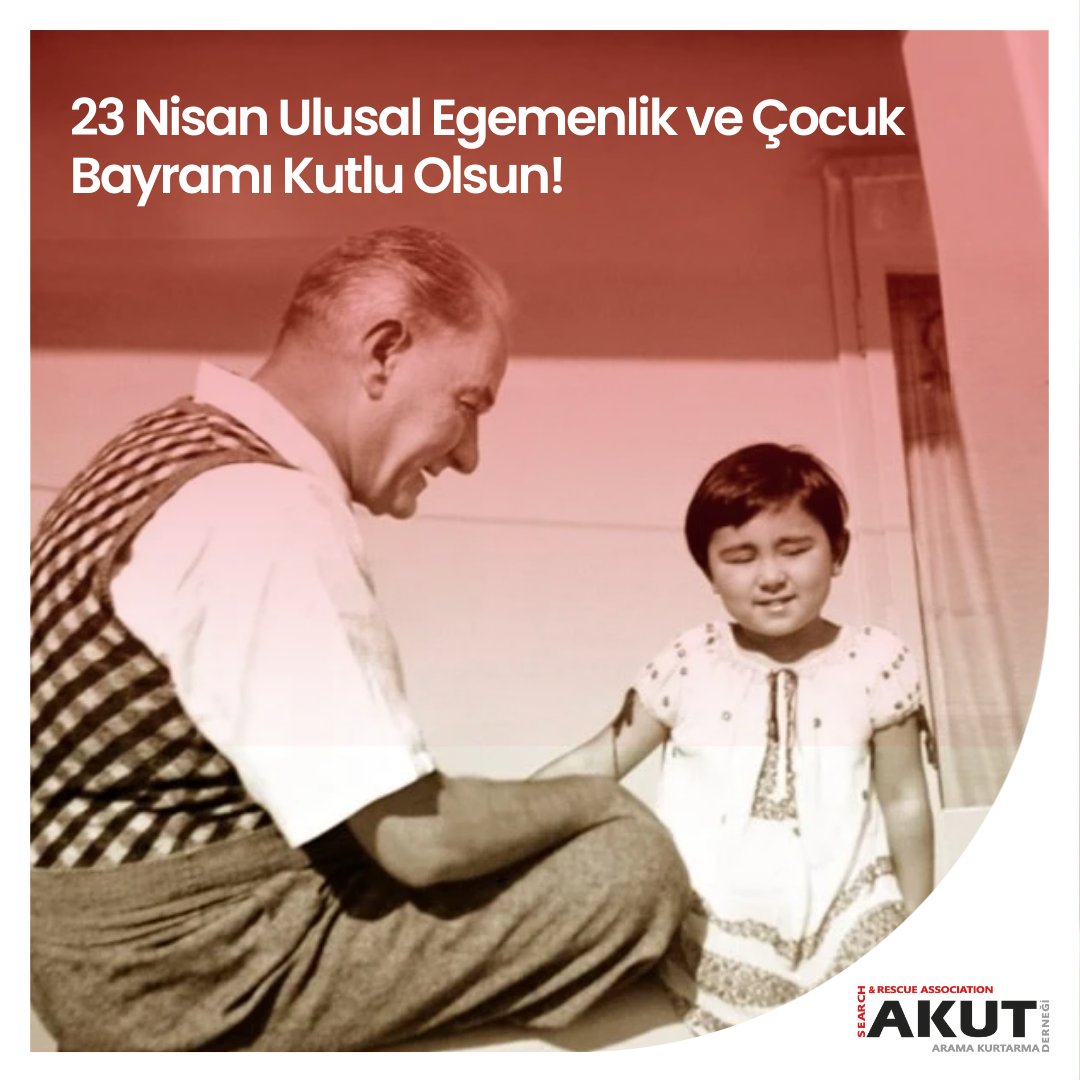 Başta aydınlık geleceğimizin teminatı çocuklarımız olmak üzere, tüm ulusumuzun "23 Nisan Ulusal Egemenlik ve Çocuk Bayramı" kutlu olsun! Atamızın gösterdiği yolda, çocuklarımıza aydınlık bir gelecek bırakmak için tüm gücümüzle çalışmaya devam ediyoruz