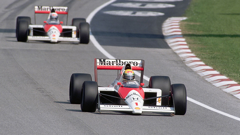 Ayrton Senna  /  Alain Prost   /  GP San Marino 1989.

📸: Jean-Yves Ruszniewski / TempSport / Corbis VCG / Getty Images.

#F1