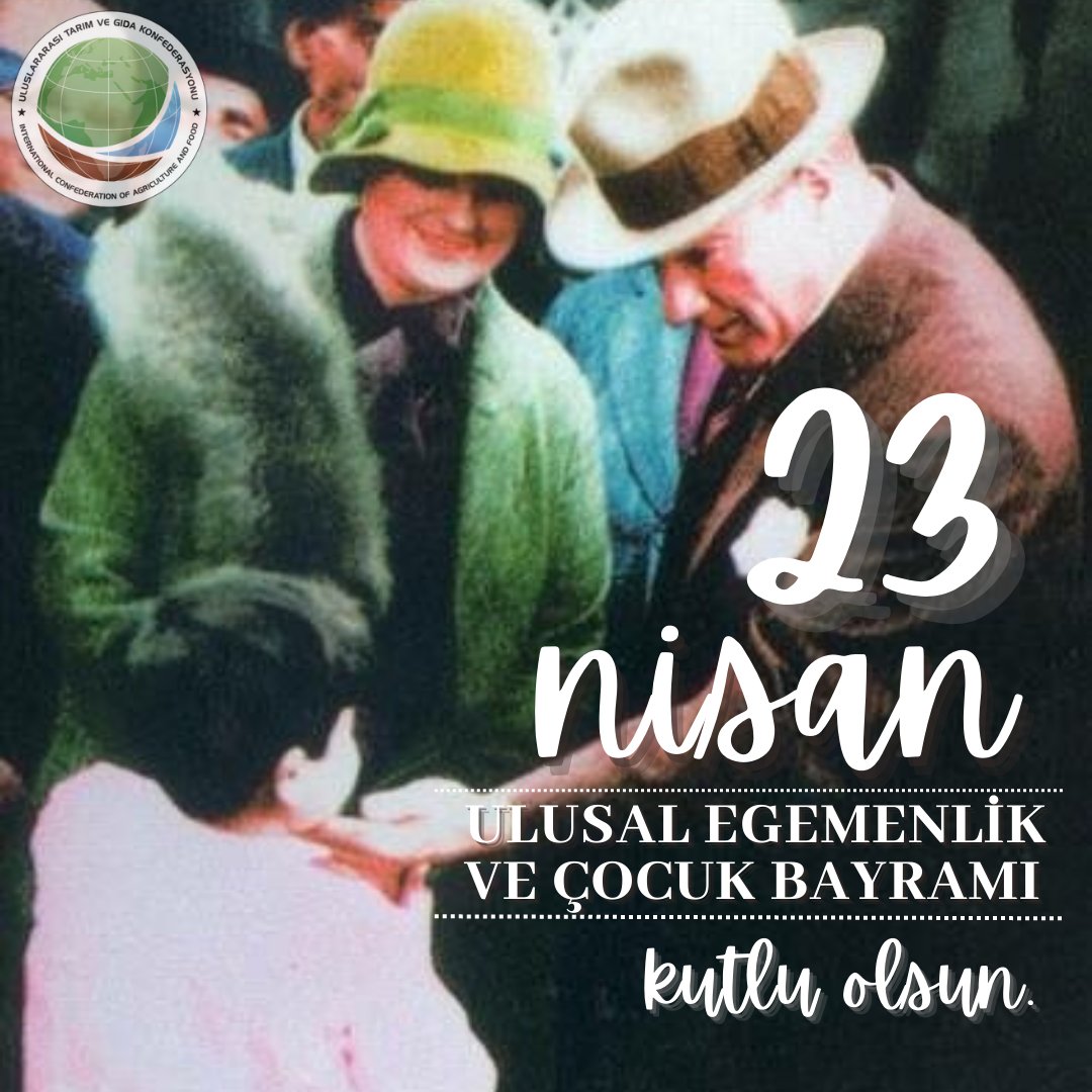 23 Nisan Ulusal Egemenlik ve Çocuk Bayramı kutlu olsun 🤍