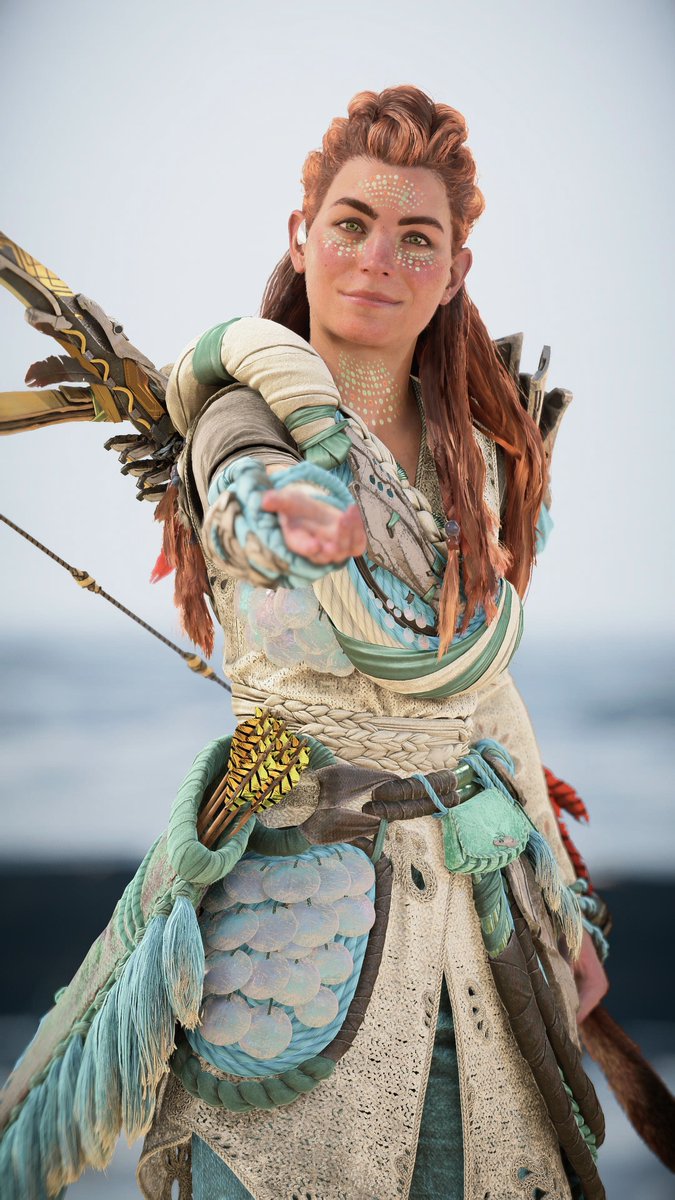Vanadstar's tweet photo. Horizon Forbidden West: 
Burning Shores (PS5)  

#PS5 #HorizonForbiddenWest #PS5Share #Horizon #Aloy #VirtualPhotography  #Guerrilla #BeyondTheHorizon #LandofVP #WorldofVP #BurningShores https://t.co/9zCzORlYTn