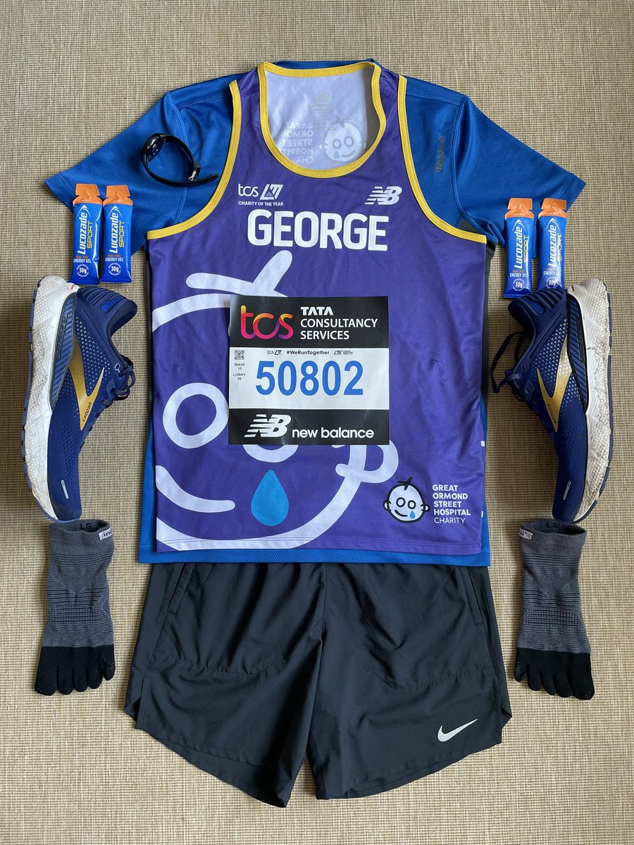 @UKRunChat Yes! My first @LondonMarathon and running for the incredible @GOSHCharity. Race number 50802! #TeamGOSH