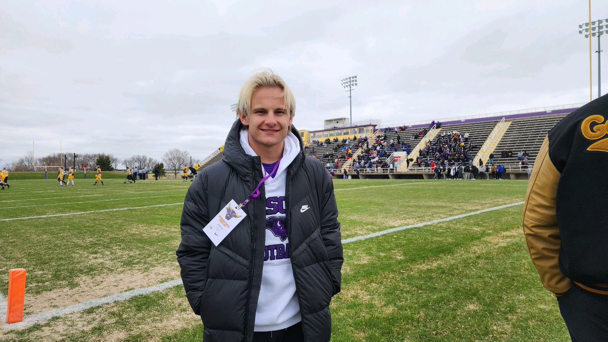 Had a great time at the @MinnStFootball Junior Day and Spring Game!! Thanks
@CoachHJones & @hoffner_todd for the hospitality!! #RollHerd