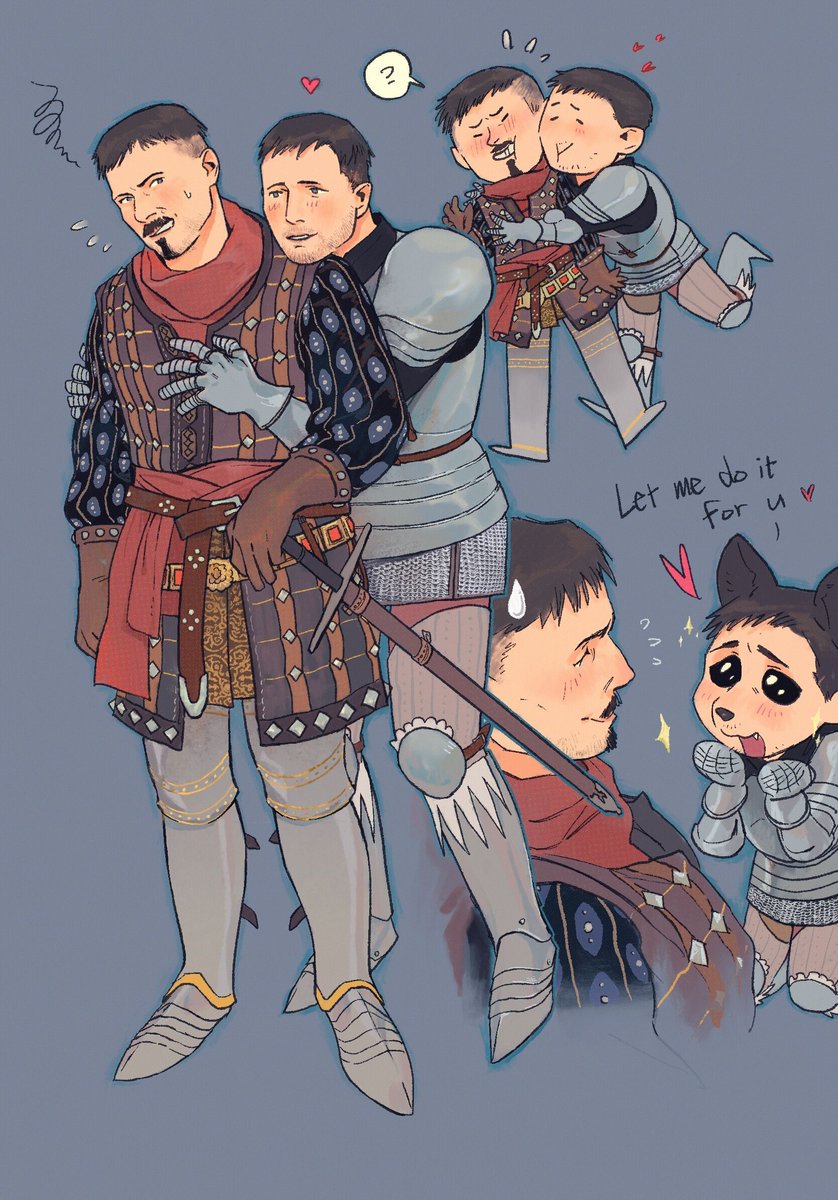 WaterplumP's tweet photo. #KingdomComeDeliverance
 季爹真的很可爱 快乐贴贴 https://t.co/bbUBQ1GxHy