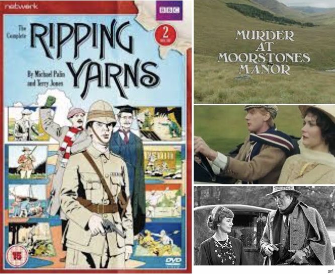 SaveRedlandLibr's tweet photo. 11pm TODAY on @BBCFOUR
From 1977, s1 Ep 4 of #Comedy anthology #RippingYarns - “Murder at Moorstones Manor” directed by #TerryHughes & written by Michael Palin + #TerryJones
🌟#MichaelPalin #CandaceGlendenning #IainCuthbertson #IsabelDean
@BBCiPlayer👉 https://t.co/3dogr0vRlX https://t.co/h0dXzBVVqa