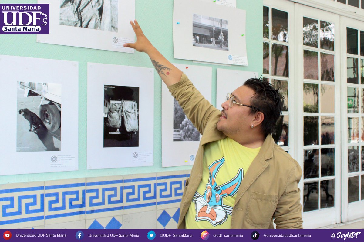 UDF_SantaMaria's tweet photo. Comunidad UDF 

En las instalaciones de la Universidad se realizó la presentación de proyectos de la materia de Fotografía Creativa II, llamada "Oficios en la CDMX" por parte de los alumnos de la Licenciatura en Ciencias de la Comunicación de 5° Cuatrimestre. 📷 https://t.co/3McteO8JBd