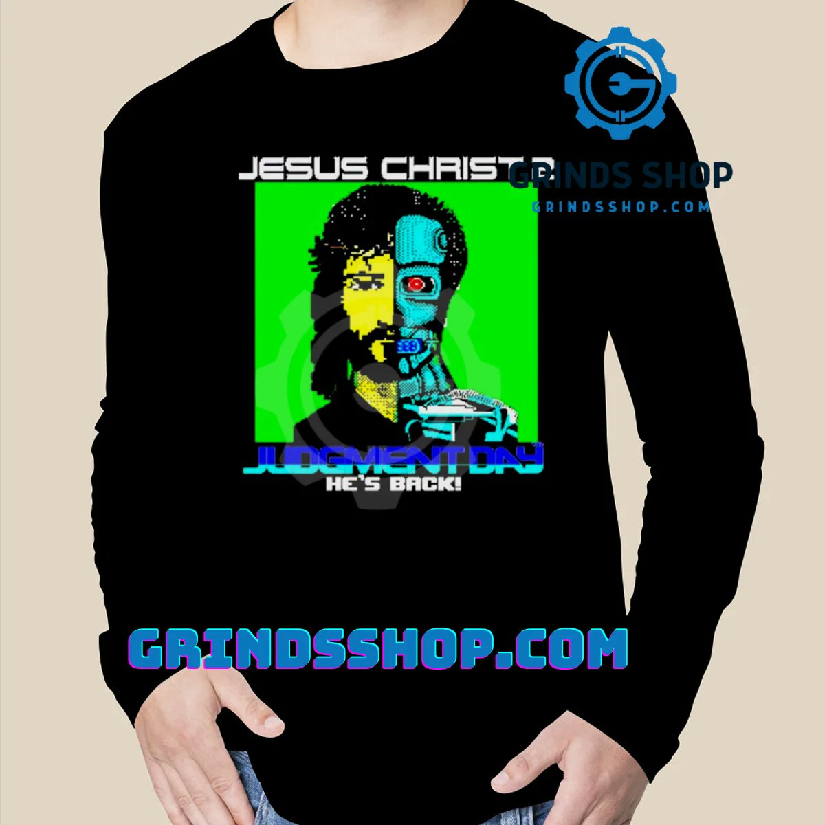 Jesus Christ 2 Judgement Day he’s back shirt From: 18.99
Buy it here: grindsshop.com/product/jesus-…

#JesusChrist2 #JudgementDay #HesBack #Shirt #ChristianApparel #ReligiousClothing #FaithFashion
