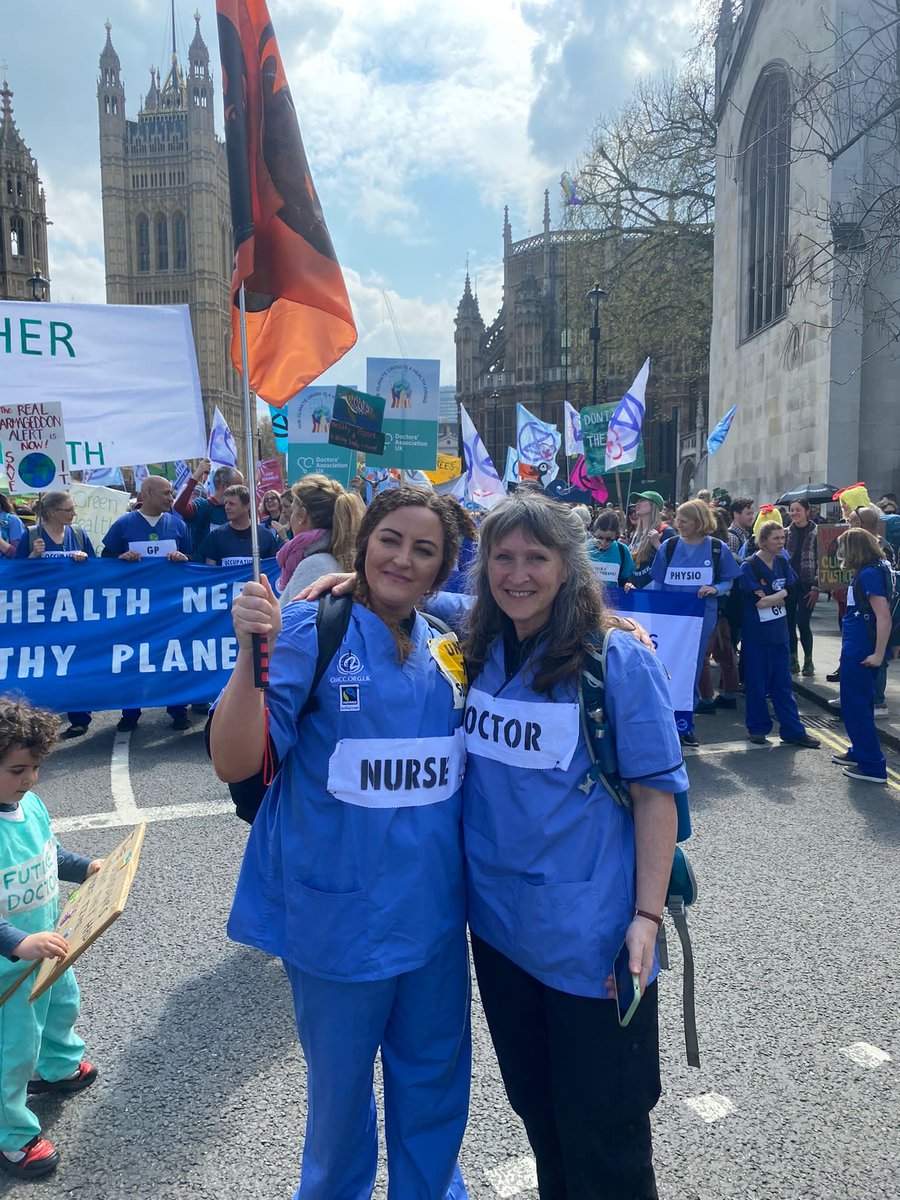 Nurses are perfectly placed to use our trusted voice.  There are 23 million nurses worldwide - together we can make a difference”. Siobhan Parslow-Williams Green Nurse Network 
 networks.sustainablehealthcare.org.uk/user/login?des… #unitetosurvive #earthday