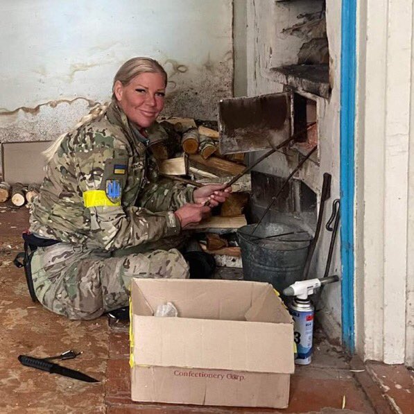 Caroline Nordengrip, a former MP for the Sweden Democrats, has enlisted in the Ukrainian army.

Caroline has been in Ukraine since the start of the war, training Ukrainian soldiers.

She has now become one of them.

🇸🇪🇺🇦