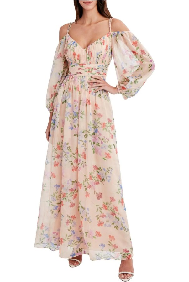 PoshareOfficial's tweet photo. BCBG Max Azria Jordyn Chiffon Floral Print Cold Shoulder Evening Dress | Poshare https://t.co/p5RbXX0m4l https://t.co/NOCtK1fbUw