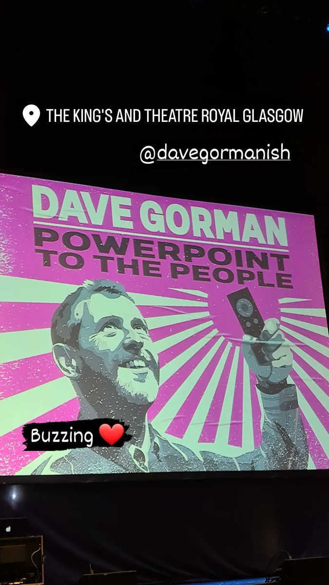 lewlin09's tweet image. What a clever man @DaveGorman is! Hilarious is an understatement! #aitch #saltnshake