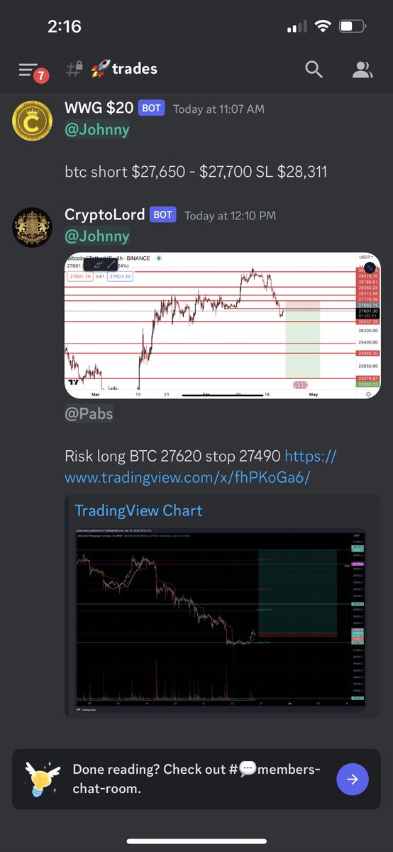 NoCrypto4me's tweet photo. Which trade you will take at @WalshWealthWWG . BTC long or Short? They provides trade in both direction, one will be perfect 😜😜
Pay $200 to get this trades.. https://t.co/afsCdYPaGL
