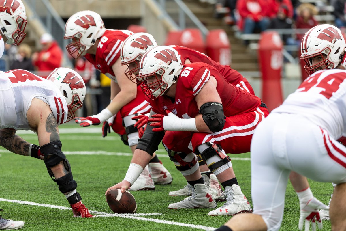 UWBadgers's tweet photo. "The Launch" of a new era 🚀

Any day when Badger fans and @BadgerFootball can get back together at Camp Randall Stadium is a great day. Can't wait for kickoff in Fall 2023! #OnWisconsin https://t.co/N0RX27NeVr