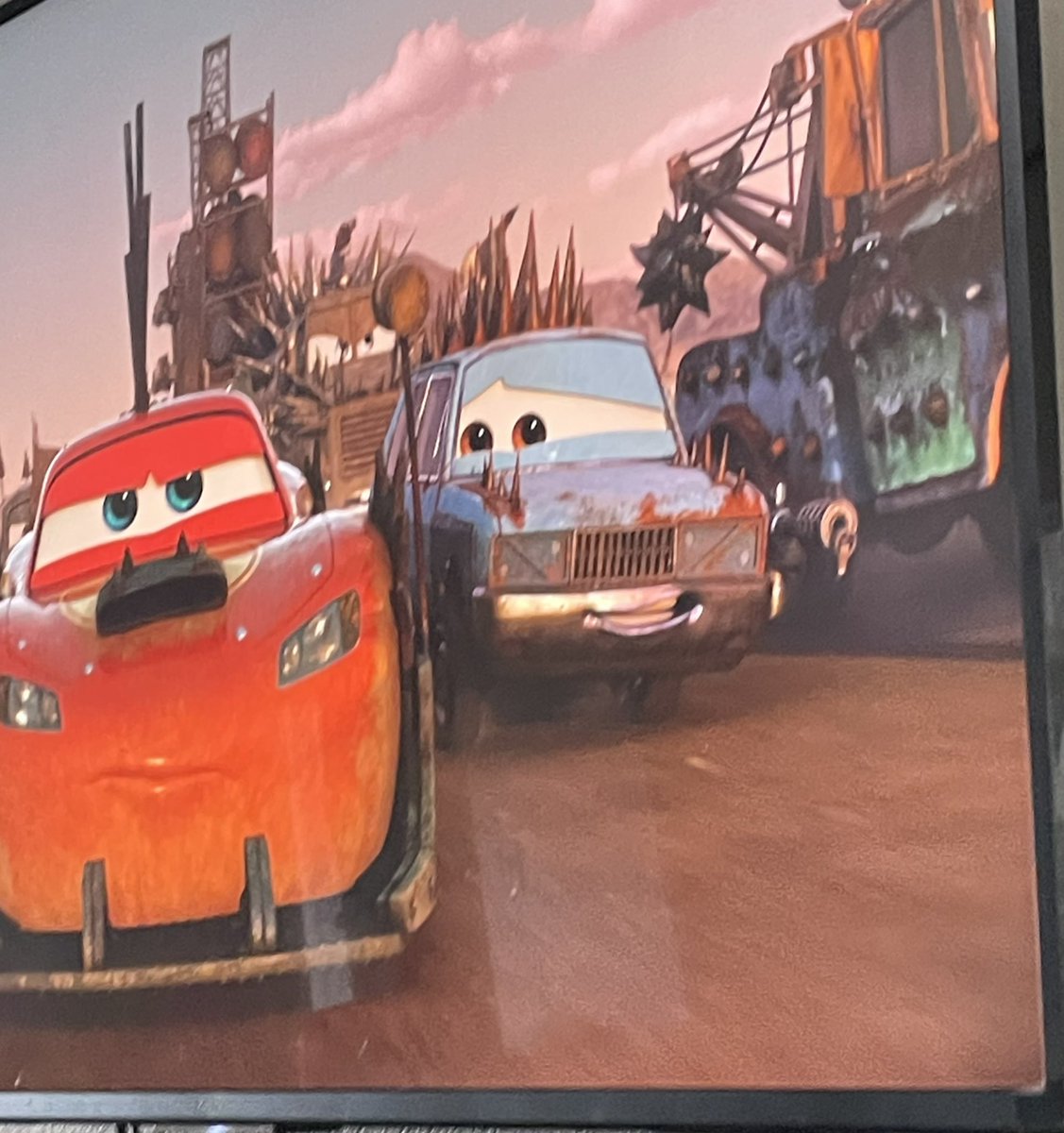 KylePhillipsFun's tweet photo. Watching Cars shorts with the girls and a wild @childishgamzeno appears? This you?! Super cool! https://t.co/Yx3azwhRmP