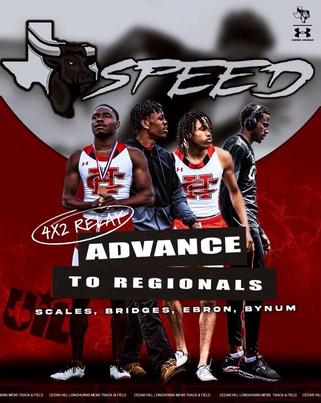 <a href="/LonghornSpeed/">TTHL</a> @LadyHornsTrack are headed to Regionals on Friday &amp; Saturday in Waco.  <a href="/Cedar_Hill_HS/">Cedar Hill High School</a> <a href="/geraldhudson/">Dr. Gerald B. Hudson</a> <a href="/CHLonghorns/">Cedar Hill Longhorns</a> <a href="/RecruitTheHill1/">Recruit The Hill</a> <a href="/TheCoachNWard/">Nick Ward</a> 

ow.ly/W4G350NPLj7

#TTHL #LonghornSpeed