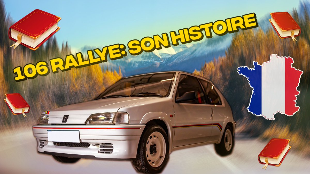 mulottv's tweet photo. 🔵 Coucou les amis, je viens d'ouvrir une nouvelle chaîne Youtube pour ceux qui aime l'automobile. 

Go voir la vidéo et me dire votre avis.

L'HISTOIRE incroyable de la 106 RALLYE !  https://t.co/E9FHw6n23L 

#youtube  #auto #rallye https://t.co/bu3Vo9ySex