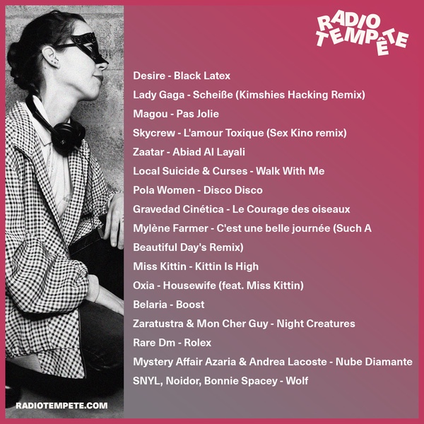 #NowPlaying sur Radio Tempête : Lady Gaga - Scheiße (Kimshies Hacking Remix)