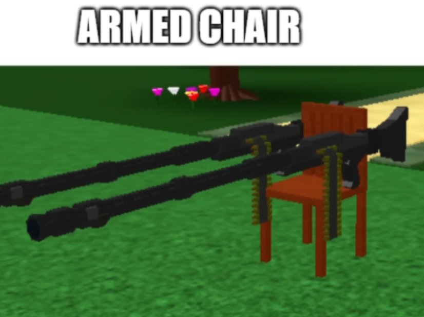 KTimagur's tweet photo. armed chair!1!!1!1!1!! https://t.co/ytpVbNzNYi
