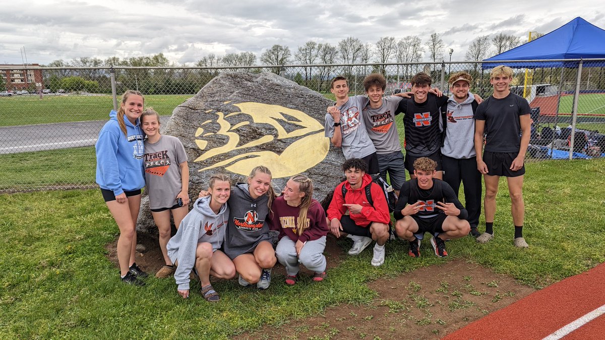 This group waited out the storms to finish off a great day at Shippensburg and the Jack Roddick Invitational.
