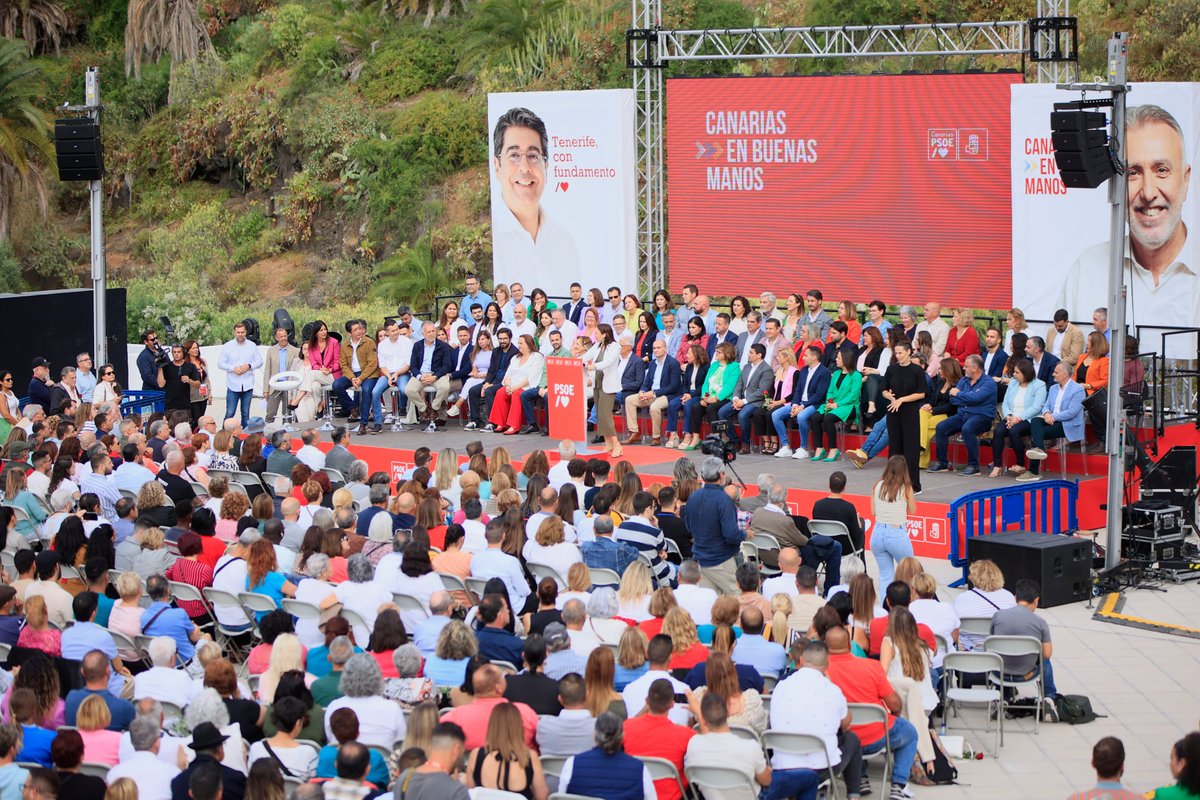 PSOETenerife's tweet photo. 🌹GRACIAS POR TANTO CARIÑO Y APOYO 🌹

Hoy el #PSOETenerife ha presentado a las personas que seguirán transformando #Canarias y #Tenerife los próximos cuatro años. 

#CanariasEnBuenasManos
#TenerifeConFundamento 

https://t.co/Es2q3om3H2 https://t.co/3eKkowN8Vm