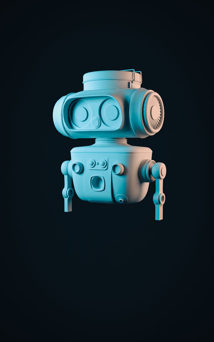 ewa_wierbik's tweet photo. Another WIP! 
How do you like him so far? 🙂

#Blender3d #b3d https://t.co/mYq4SflXMa
