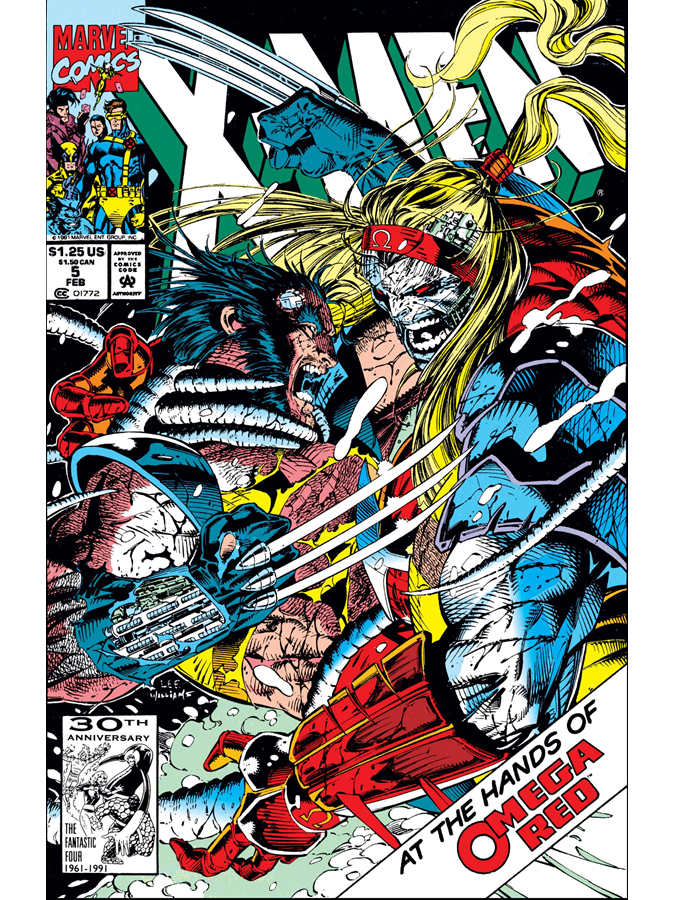 ClassicXMen's tweet photo. X-Men #5 cover dated February 1992. https://t.co/Nt5xUEIP1f