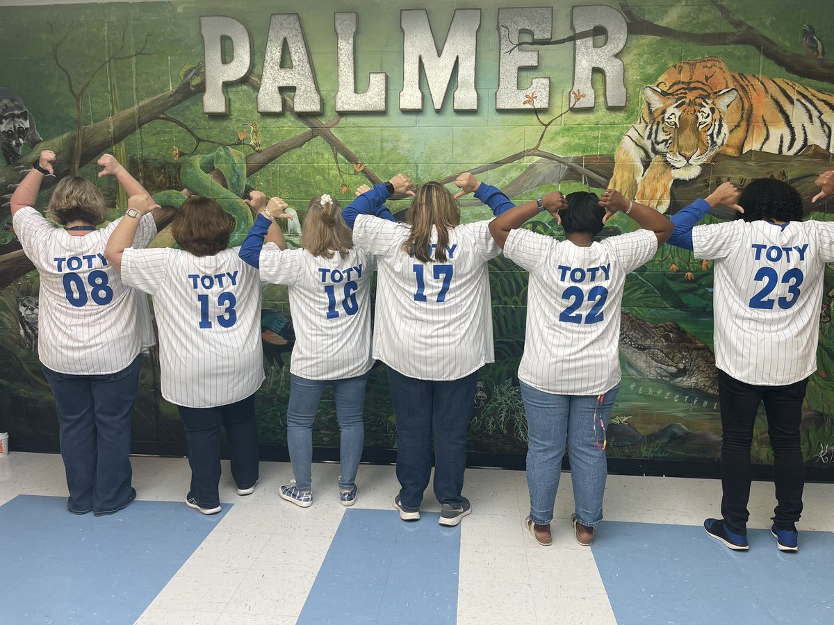 We loved celebrating our past and present Teacher of the Year peeps! Otherwise known as our TOTYs!!! Love this new tradition!!! <a href="/PalmerMiddle/">Palmer Middle School</a> <a href="/CobbSchools/">Cobb County Schools</a>
