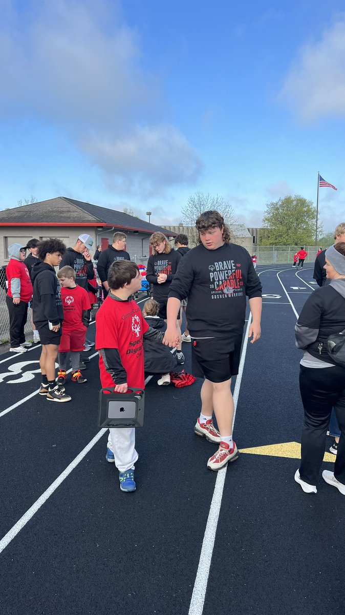 TudorGMS's tweet photo. The strength of the wolf is the pack. On a football team, it's not the strength of the individual players, but it is the strength of the unit and how they all function together. Today Goshen Football showed out and showed they are amazing men, not just football players! https://t.co/WDSWbd4O1T