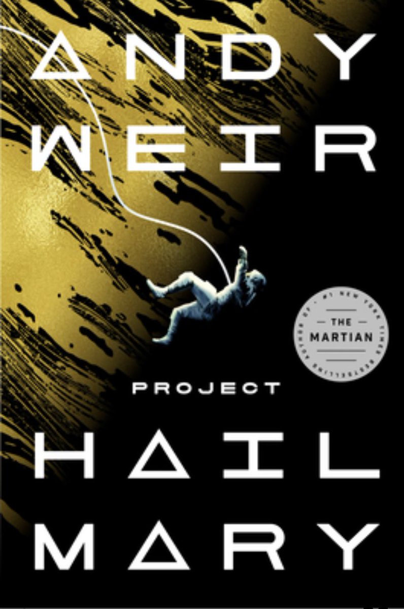 nitisha_r14's tweet photo. Started @andyweirauthor’s Project Hail Mary today and I am struggling to put this book down. It’s been ages since a book has had this effect and it is the best fucking feeling! https://t.co/pqXAzPXvEE