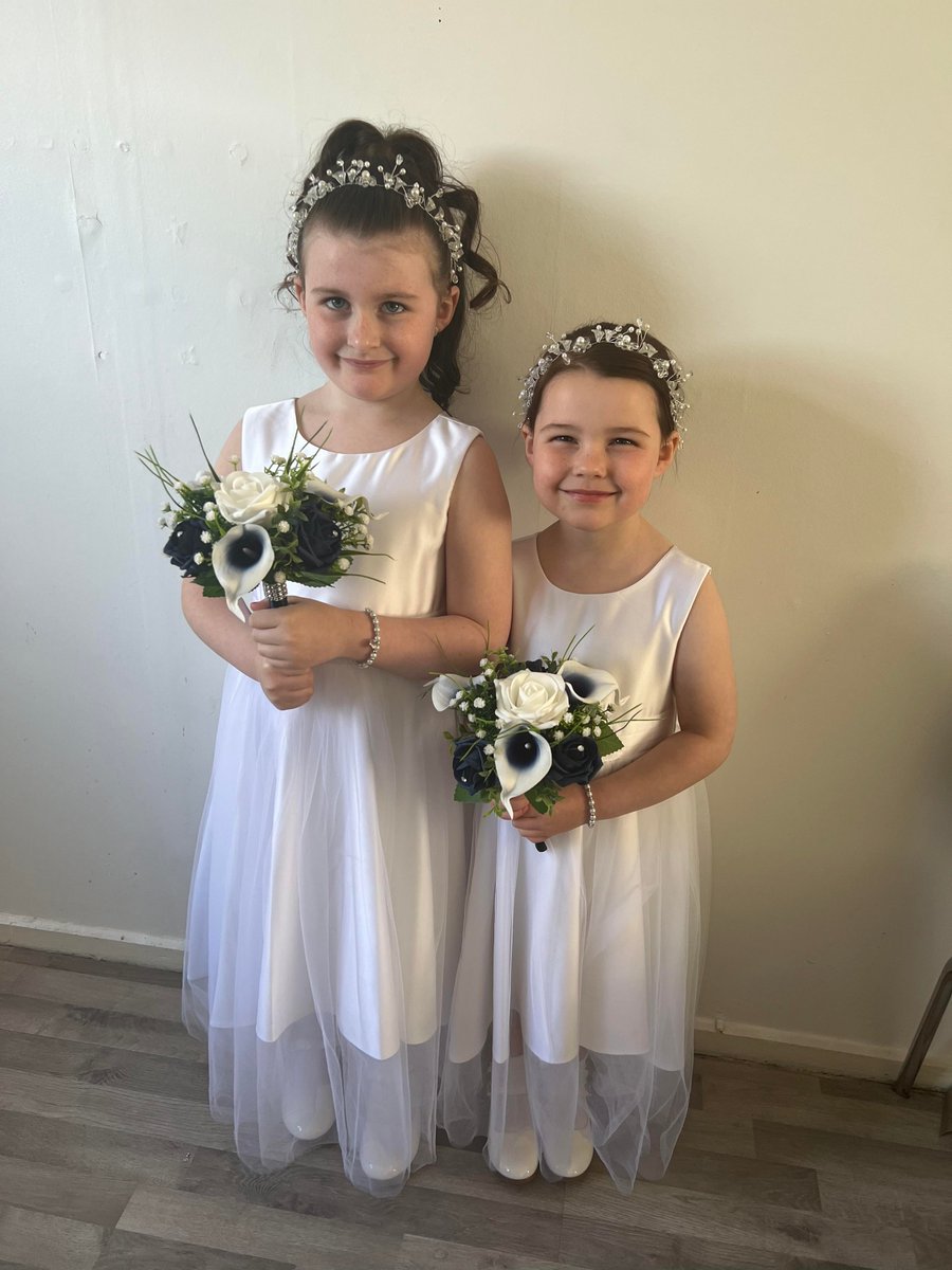 MeganTotten4's tweet photo. @DunipaceNursery 
 
N , A &amp; S all ready for mummy and daddys wedding day https://t.co/InYYbV07UV