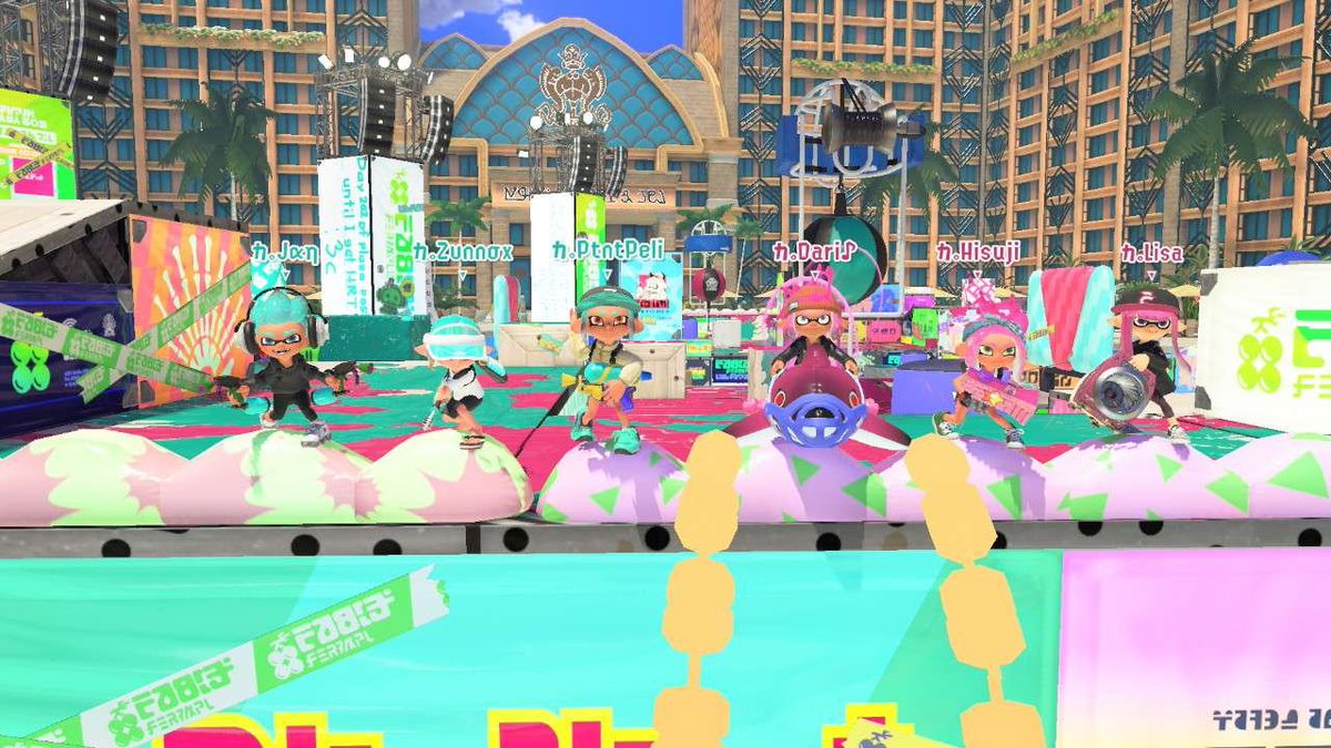 CapyHochadelSpl's tweet photo. Today we played the @DSplatoonLiga Seeding Tournament and placed 13/53! Thanks to the TOs and players for this event!

@dari_spl Support Ttek
@Zunnox_spl Swiper
@Jan_fsh Cwab
@pseudoschaf played GDC
@LFeelinara BOOYAH
@PatentPelikan Capybara Taxi https://t.co/YXBzgpUCUq